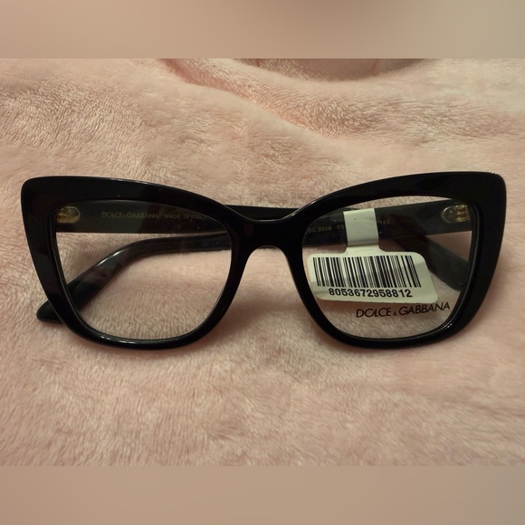 Dolce & Gabbana Black Glasses Frame
